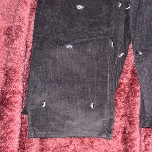 Distressed Black Corduroy Pants - Picture 4 of 8
